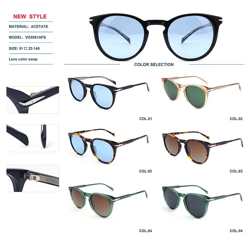 Boston-style round eyeglass frames - Image 8