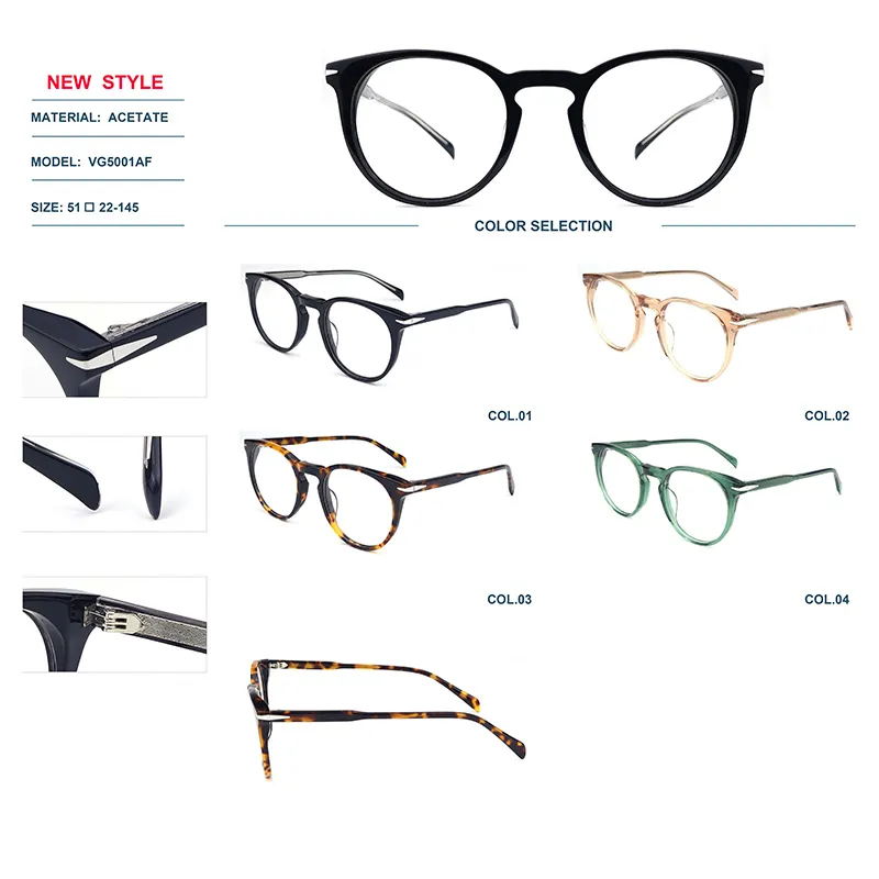 Boston-style round eyeglass frames - Image 16
