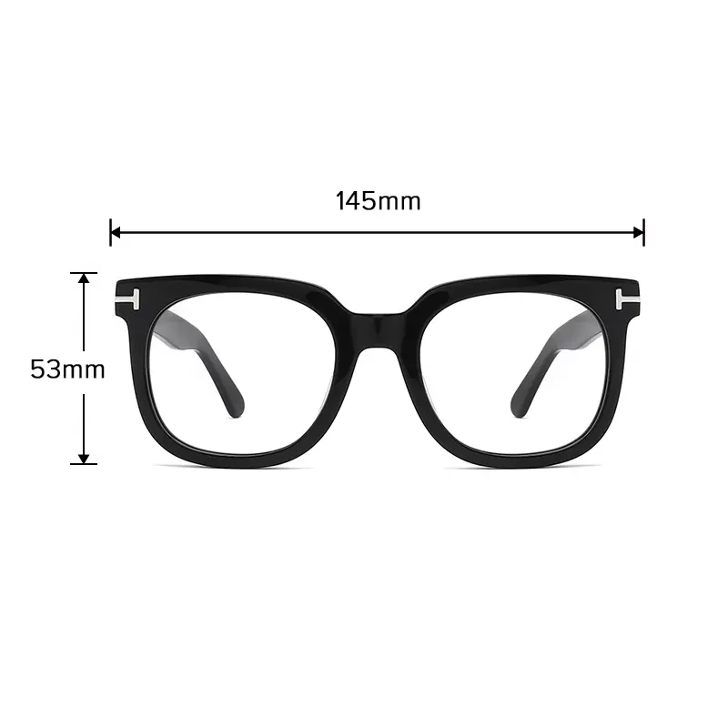 Tom ford rectangle prescription eyeglasses square spectacle frames sunglasses for man and women -Wenzhou eyewear wholesaler factory (6)