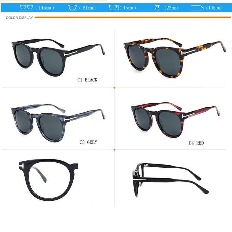Tom Ford Round sunglasses Frames Wholesale YX240641 - Image 6