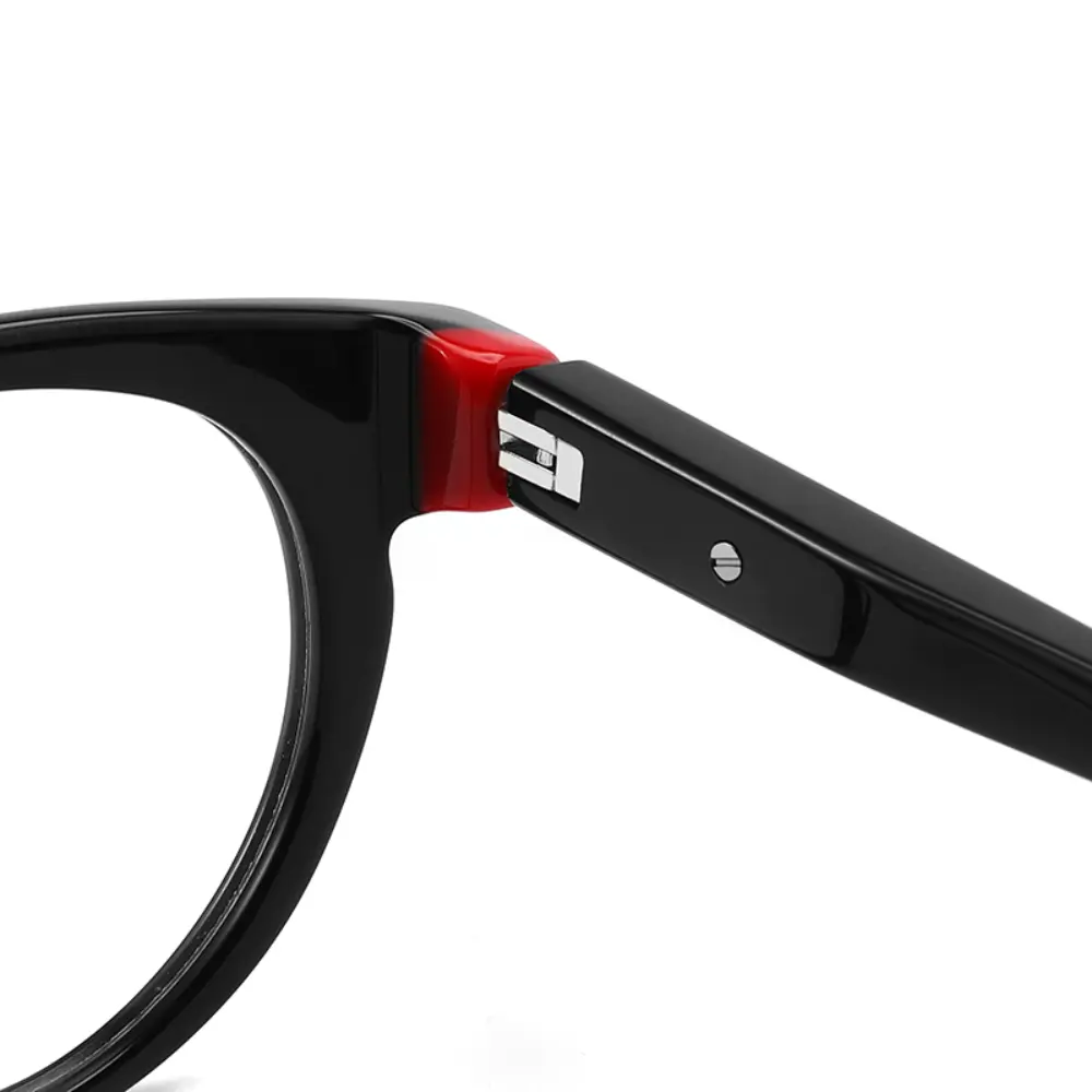 YX240692 female and male round cat eye eyeglasses circle spectacle frames for men and women - Wenzhou eyewear wholesale manufacturer (3)