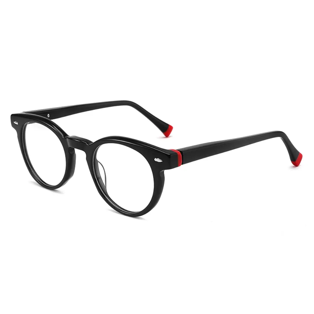 YX240692 female and male round cat eye eyeglasses circle spectacle frames for men and women - Wenzhou eyewear wholesale manufacturer (3)