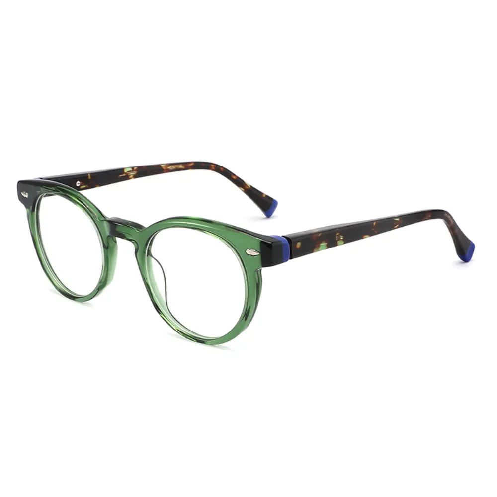 YX240692 female and male round cat eye eyeglasses circle spectacle frames for men and women - Wenzhou eyewear wholesale manufacturer (3)