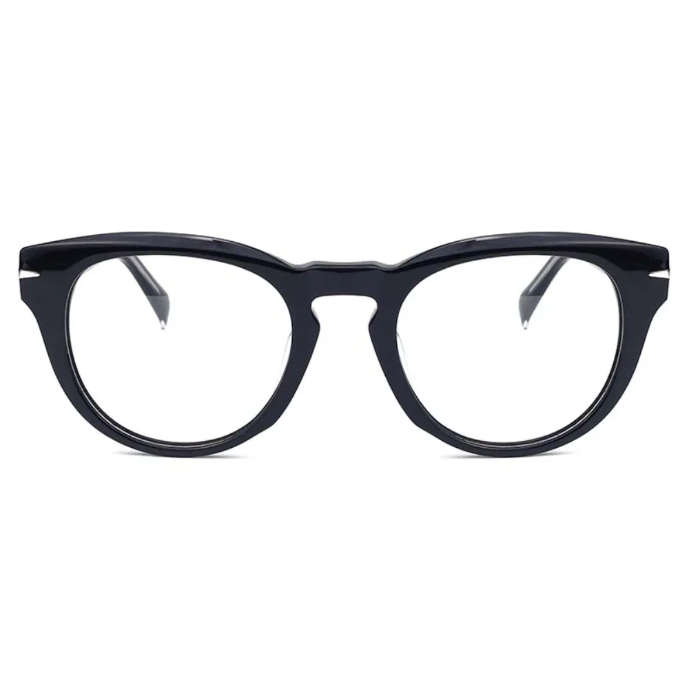 YX240800 female and male round cat eye eyeglasses circle spectacle frames for men and women - Wenzhou eyewear wholesale manufacturer (5)