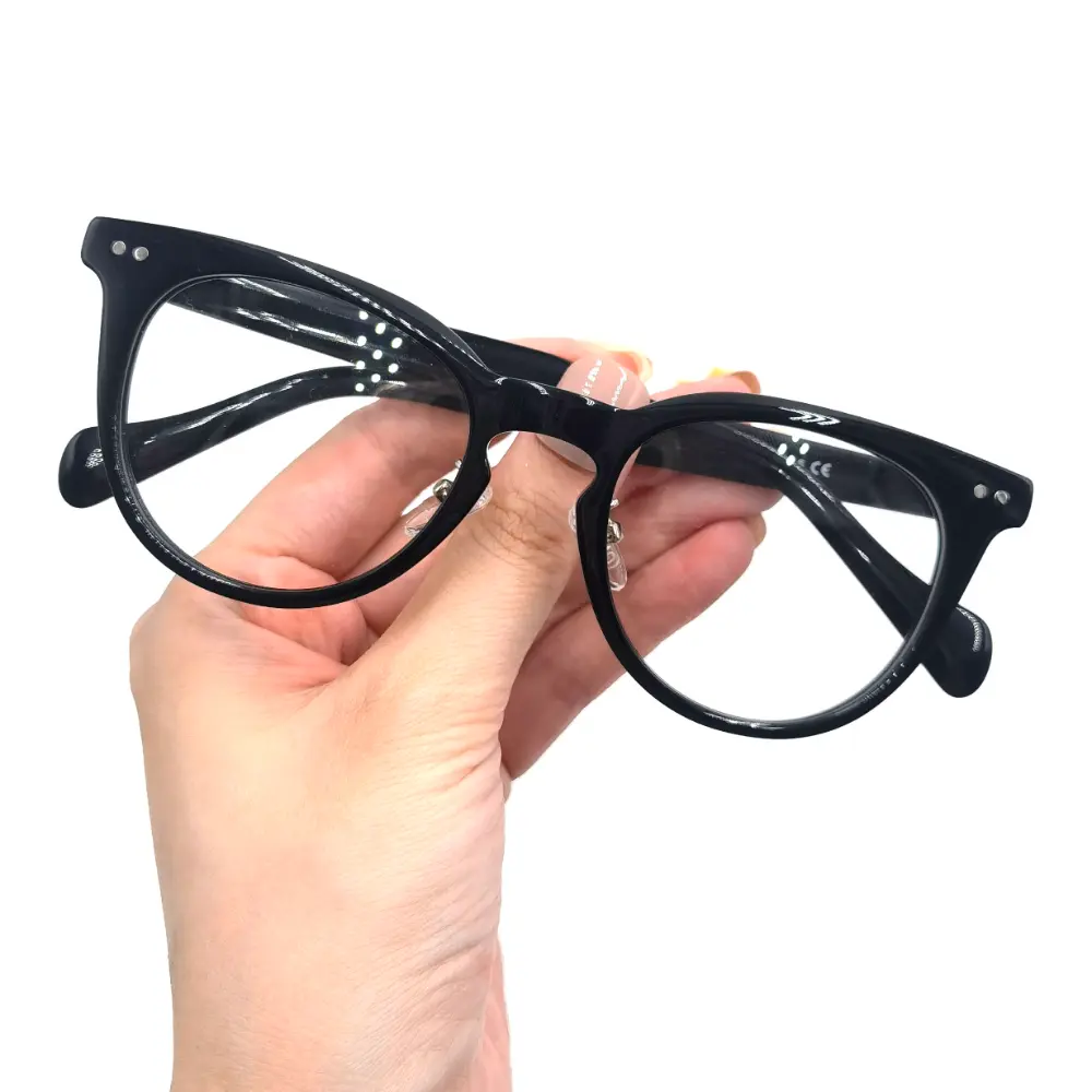 female and male round cat eye eyeglasses circle spectacle frames for men and women - Wenzhou eyewear wholesale manufacturer (19)