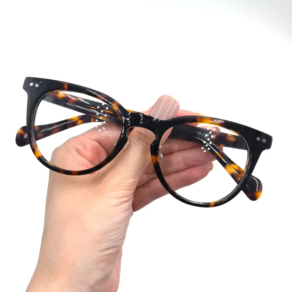 female and male round cat eye eyeglasses circle spectacle frames for men and women - Wenzhou eyewear wholesale manufacturer (19)