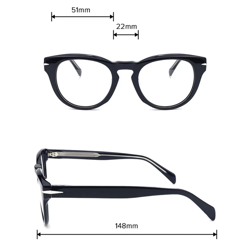 female and male round cat eye eyeglasses circle spectacle frames for men and women - Wenzhou eyewear wholesale manufacturer (5)