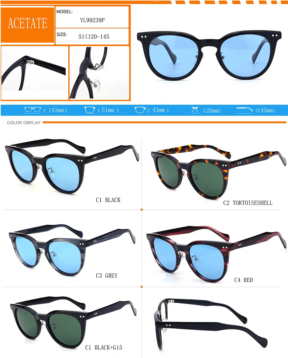 female and male round cat eye eyeglasses circle spectacle frames for men and women - Wenzhou eyewear wholesale manufacturer (19)