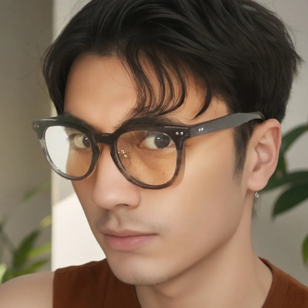female and male round cat eye eyeglasses circle spectacle frames for men and women - Wenzhou eyewear wholesale manufacturer (19)